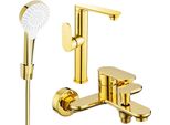 Mexen Milo R05 Set Da Bagno, Dorato - 713153R05-50