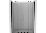 Mexen Velar Duo Porte Doccia Scorrevoli 150 Cm, Trasparenti, Nere - 871-150-000-02-70