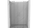 Mexen Velar Duo Porta Doccia Scorrevole 140 Cm, Trasparente, Cromo - 871-140-000-02-01