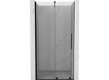 Mexen Velar Porta Doccia Scorrevole 90 Cm, Trasparente, Nero - 871-090-000-01-70