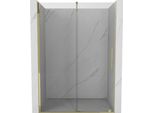 Mexen Velar Porta Doccia Scorrevole 140 Cm, Trasparente, Oro - 871-140-000-01-50