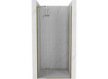Mexen Roma Porta Doccia A Battente 80 Cm, Trasparente, Dorata - 854-080-000-50-00