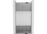 Mexen Apia Porta Doccia Scorrevole 145 Cm, Strisce, Cromo - 845-145-000-01-20