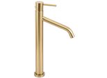 Rubinetto Da Lavabo Rea Level Brush Gold High