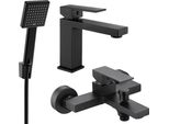 Mexen Uno R45 Set Da Bagno, Nero - 71403R45-70