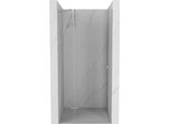 Mexen Roma Porta Doccia A Battente 110 Cm, Trasparente, Cromo - 854-110-000-01-00