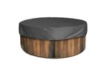 190X30 Cm Copertura Rotonda Per Piscina Protezione Solare Per Piscine Gonfiabili, Piscine Interrate, Colore: Nero