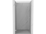 Mexen Lunar-B Porta Doccia A Battente Sinistra 50 Cm, Trasparente, Cromo - 832-050-000-01-00-L