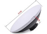 41 Cm Beauty Dish Riflettore Luce Flash Per Bowens Mount Speedlite Fotogrofia Luce Da Studio Accessori
