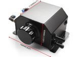 1L In Alluminio Auto Refrigerante Troppo Pieno Serbatoio Di Espansione Olio Serbatoio Di Cattura Universale Sfiatatoio Con Tappo Di Scarico