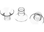 3PCS Inserti Di Flangia Per Tiralatte Converter Pratica Sostituzione 17Mm 19Mm 21Mm