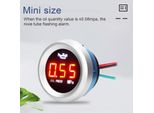 Manometro Digitale Dell'olio Con Allarme Lampeggiante, 0-1,00 Mpa, Manometro Del Motore Dell'auto, Sensori Di Pressione, 9-35 V, Per Auto E Moto