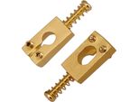 6 Pezzi Vintage In Ottone Ponte Chitarra Corde Selle Chitarra Elettrica Accessori
