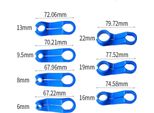 7PCS Auto Ac Linea Carburante Scollegare Strumento Set Trasmissione Olio Refrigeratore Strumenti Di Rimozione 1/4-7/8 Pollici