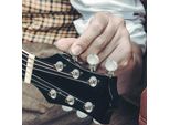 Pioli Di Accordatura Per Corde Di Chitarra, Macchine, Accordatori Sigillati, Pulsanti, Manopola Ovale, 6 A Destra, Per Chitarre Elettriche O Acustiche, Cromati, Neri
