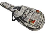 Tessuto Oxford 600D Idrorepellente, Doppie Cuciture, Cinghie Imbottite, Custodia Per Chitarra Gig Bag Per Acustica Classica Folk Da 41 Pollici