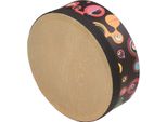 Tamburo A Mano Strumento A Percussione Per Musica Orff Portatile Con Bacchetta 6In