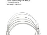 6 Pezzi Di Corde Per Chitarra Elettrica, Anima In Acciaio Nichelato, Set Di 6 Corde, Confezionate Singolarmente Per 009-042 Pollici