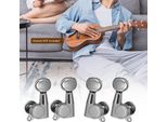 4 Pezzi Di Chiodi Di Accordatura Per Ukulele, Bottoni Per Ukulele, 1:15, Chiave Di Accordatura Chiusa Per Ukulele A Corda