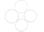4 Parti/Set Ukulele Ukelele Uke Corde Nylon Materiale Bianco