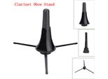 Supporto Pieghevole Per Clarinetto-Oboe, Supporto Dritto Per Sassofono Per Strumenti A Fiato, Nero