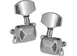 6 Pezzi Rapporto Di Trasmissione 1:15 Semi-Closed Electric Acoustic Guitar Tuning Pegs Tuner Machine Heads Keys 3L3R Pezzi Di Ricambio