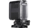 Luce Video Led Impermeabile, Subacquea, 5500-6000 K, 300 Lux, Subacquea, Grandangolo 30 M, Ricarica Micro Usb Per Gopro Hero 7, 6, 5, 4, 3+, 3 Session E Altre Action Camera Di Dimensioni Simili