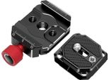 Set Di Adattatori A Sgancio Rapido Con Piastra Arca Swiss Con Fori Per Viti Da 1/4 E 3/8 Di Pollice In Lega Di Alluminio Per Testa A Sfera Di Treppiedi Monopiedi