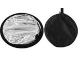 60 * 90 Cm / 24 35 Pollici Fotografia Luce Riflettore 2-In-1 (Argento, Oro), Pieghevole, Portatile Per Studio All'aperto Con Borsa Di Trasporto