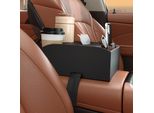 Scatola Di Immagazzinaggio Del Bracciolo Dell'auto, Organizzatore Multifunzionale Della Console Dei Fazzoletti, Portabicchieri Interno In Pelle Per Camion, Suv