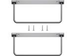 Scarpiera Pieghevole Per Camper, In Lega Di Alluminio, Per Camper, 33,1 X 15,2 X 31,8 Cm, 2 Pezzi