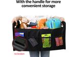 Organizzatore Per Il Bagagliaio Dell'auto, Contenitore, Automotive, Cargo, Tessuto Oxford, Pieghevole, 55 L