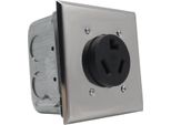 Presa Nema 10-30R 30A, Presa Per Apparecchiature Di Saldatura, Veicoli Elettrici, Generatori, Camper E Altro Ancora, Montaggio A Superficie O A Incasso