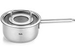 Fissler Pure Collection / Casseruola In Acciaio Inox (Ø 16 Cm, 1,4L) Con Coperchio In Vetro, Scala Interna - Induzione