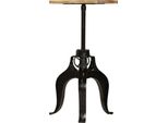 Syfax™ Tavolo Da Bar In Legno Massello Di Mango 60X(76-110) Cm