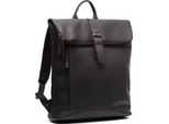 The Chesterfield Brand Zaino Zaino Per Il Tempo Libero Con Scomparto Per Laptop Larsson Backpack Black Nero