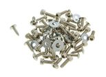 Set Di Viti Cromate Per Carenatura Per Yamaha Aerox, Mbk Nitro