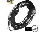 Catena Per Serratura A Punti RS-KS262, Security Plus, Acciaio, L=1.400 Mm, Nero