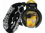 Stahlex 008624 Serratura Per Telaio Di Bicicletta Serratura Per Bicicletta Con Inserto Per Catena 900 Mm