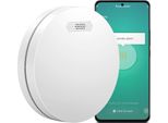 Aroha Smart Connect & Link Rilevatore Di Fumo Collegabile E Wifi - Batteria Da 10 Anni, Sensore Fumo Wifi Con App Tuya & Smartlife - Allarme Anticendio
