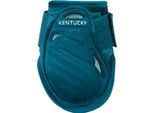 Kentucky Horsewear Stivali Fetlock Giovane Cavallo Stivali Da Salto In Velluto Gamba Posteriore Emerald L