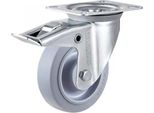 Tarsus Girevole + Freno 125 Mm. Tpe Extra Silenzioso