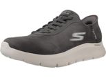 Sneakers Del Marchio Skechers Del Modello Slip - Ins Go Walk Flex - Smoot Grigio