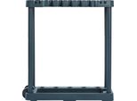 Organizzatore Per Attrezzi Da Giardino Succebuy, 10 Scomparti, Scaffale A Torre Per Attrezzi Da Giardino Da Riporre In Garage, Per Attrezzi A Manico Lungo/Rami/Scope/Scarpe, Supporto In Pp Per Cortile, Capannone, Area Esterna