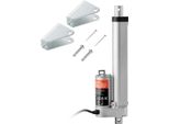 Succebuy Attuatore Lineare Da 12 V, Attuatore Lineare Ad Alta Velocità Da 6 Pollici Con 0,55 Pollici/S, 220 Lbs/1000 N Con Staffa Di Montaggio E Protezione IP54