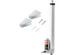 Succebuy 12 V Attuatore Lineare Da 12 Pollici, Attuatore Ad Alta Velocità Da 0,55 Pollici/S, 220 Lbs/1000 N Con Staffa Di Montaggio, Protezione IP54