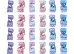 24 Pezzi Fiocchi Per Cani E Gatti, Elastici Con Fiocchi, Accessori Colorati Per La Toelettatura