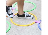 10Pcs 28Cm/38Cm Agilità Velocità Anello Calcio Basket Sport Formazione Anelli Attrezzature