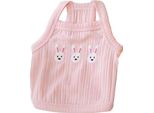 Cane Gilet Confortevole Traspirante Carino Cucciolo Vestiti Animali Domestici Per Primavera Estate Rosa Xs