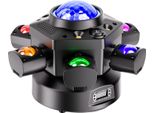 Faro Mobile, Effetti Rgbw, Controllo Multimodale, Nero, Spina Ue